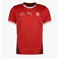 Maglia Calcio Svizzera Prima Divisa Europei 2024 Manica Corta